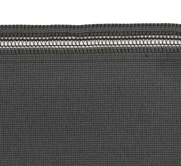 Zichtdoek Unique Duocolor Carbon black - Afbeelding 4